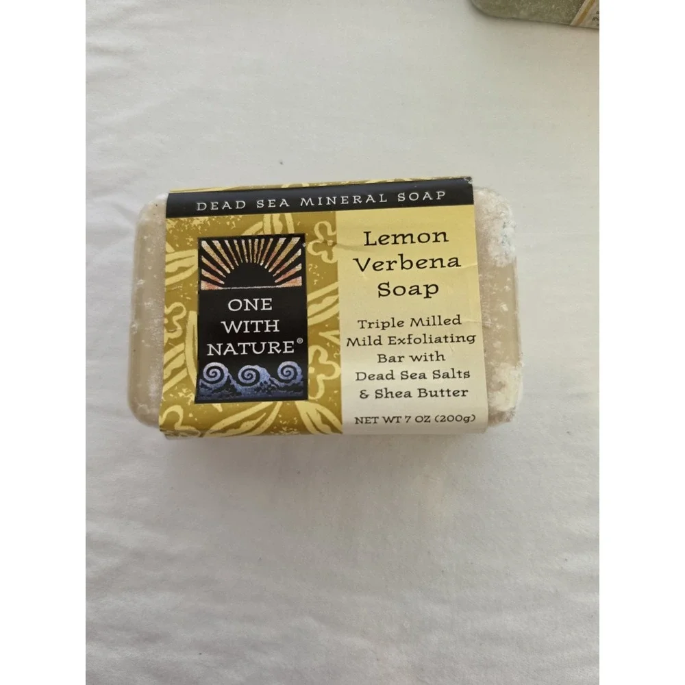 Lot Of 3 Bar Soaps: Lemon Verbena, French Milled Verb, Vetiver Cedar